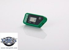 compteur d heure sans fil vert moto cross Kawasaki KX KXF