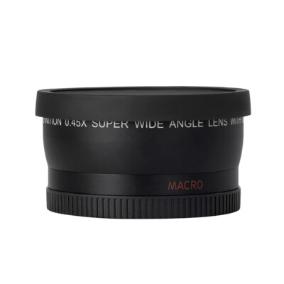 52MM 0.45x Wide Angle Lens with Macro Lens for Canon 52MM DSLR  H7S2