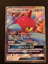 Porygon-Z GX SM216 Sun & Moon Black Star Promo Holo