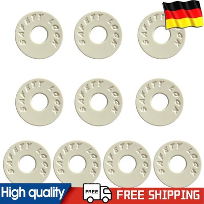 10Pcs Silicone Guitar Strap Locks Blocks Anti-Slip Electric Guitar Accessories