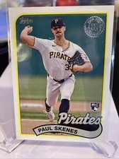 2024 Topps Update #89US-46 Paul Skenes 1989 Topps Baseball 35th Anniversary