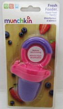 Munchkin - Fresh Food Baby Feeder Pink Purple Ages 6 Months -NEW-