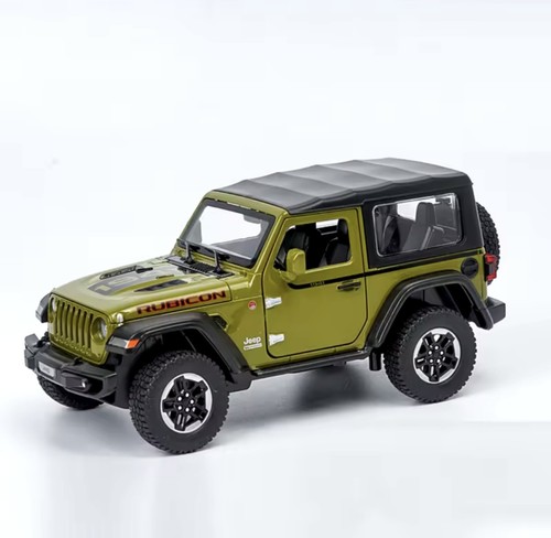 ✅ Neues ✅ Diecast- Automodell JEEP WRANGLER RUBICON 1941 Grün 1:32 Spielzeug DE - Bild 7 von 24