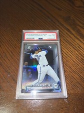 VLADIMIR GUERRERO JR 2019 Bowman Platinum HOLO Base RC #27 PSA 8 - Blue Jays