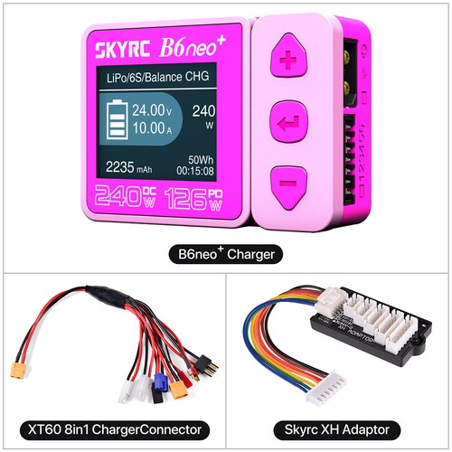 SKYRC B6neo+ Smart Charger High Power DC240W PD126W Compact Balance Charger - Picture 33 of 34