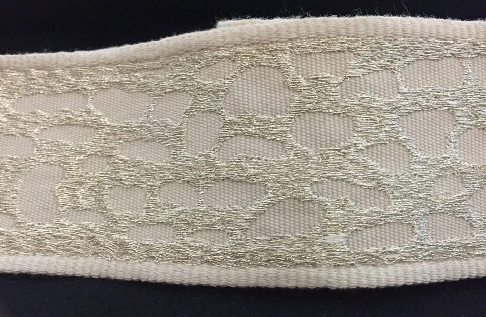 Borde Decorativo Gris Peltre 2" X 49" 2 Piezas Cable con Labio 1/8" X 138" Lote de 3 Foto 4 de 4