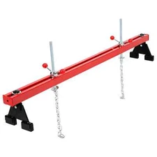Engine Support Bar Engine Load Leveler 1100Lbs Transmission w/Dual Hook Red