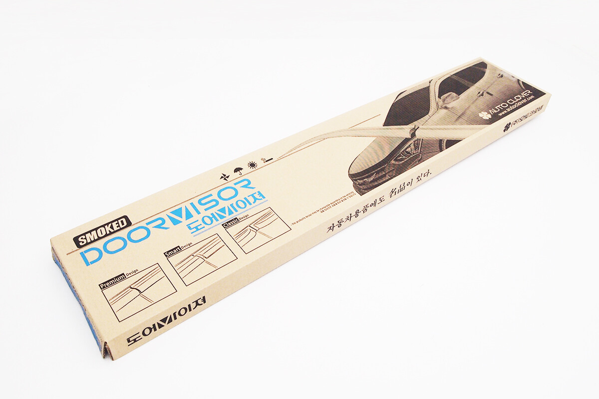 Auto Clover Wind Deflectors Set for Hyundai i40 4 door Saloon (6 pieces