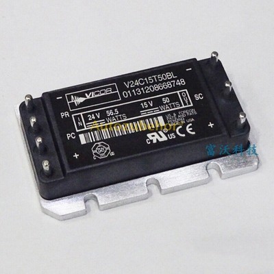 1pcs V24C15T50BL Isolated  -  converter power module 24V to 15V-50W #A6-42