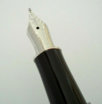 Stylo Plume Parker Sonnet Noir Mat – Pointe Moyenne, Neuf De Stock, Avec étiquette U22