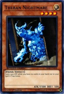 Theban Nightmare - SBAD-EN038 - Common - 1st Edition x3 - Near Mint