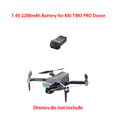 Original 7.4V 2200mAh Battery Spare Parts for KAI TWO PRO Drone