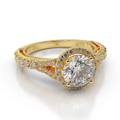 Ciondolo Da 4" Lady Guadalupe Vergine Maria Taglio Diamante Oro