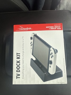 Rocketfish RF-NSDKHU TV Dock Kit For Nintendo Switch - Black