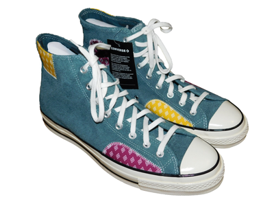 converse chuck 70 twisted prep patchwork high