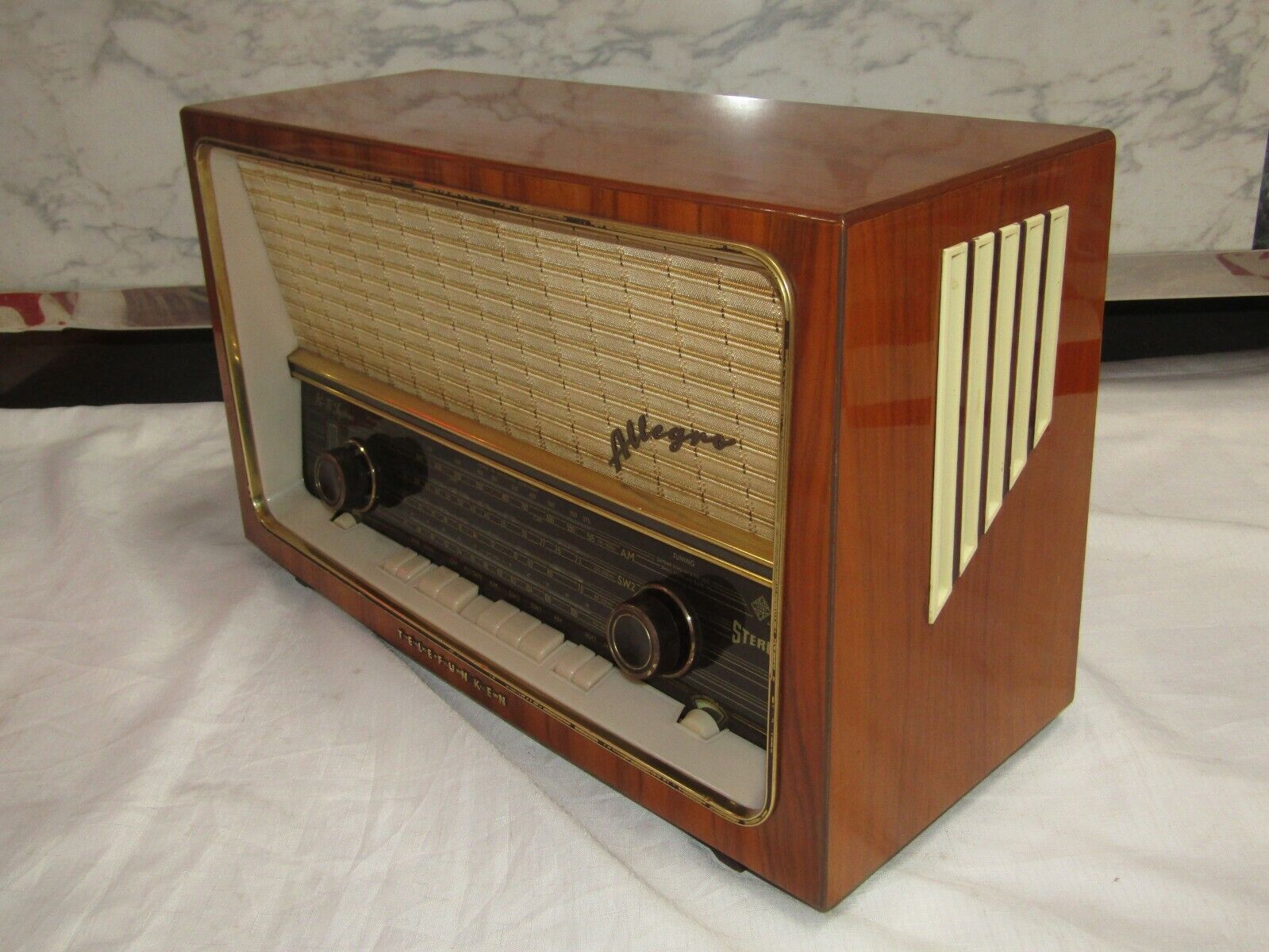 Misverstand Intentie satire 1950-60s Vintage Telefunken 5183 W Allegro HI-FI Radio | eBay