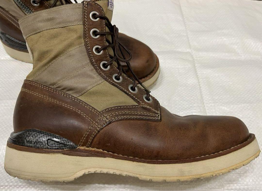 visvim 7HOLE '73-FOLK Boots Brown Leather US 9 Used From Japan | eBay