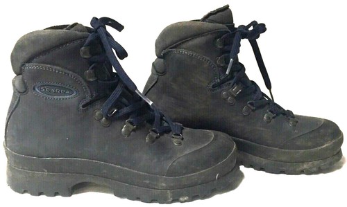 SCARPA HIKING BOOTS VINTAGE STYLE BLACK 