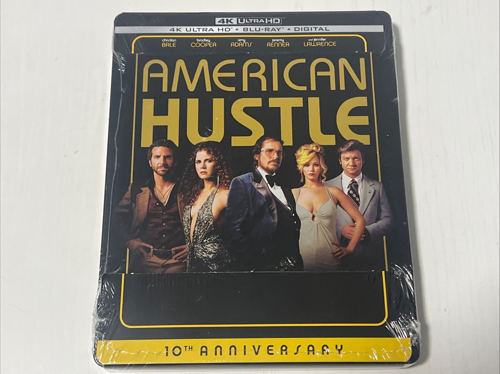 American Hustle 10th Anniversary 4K UHD Blu-ray SteelBook USA Exclusive