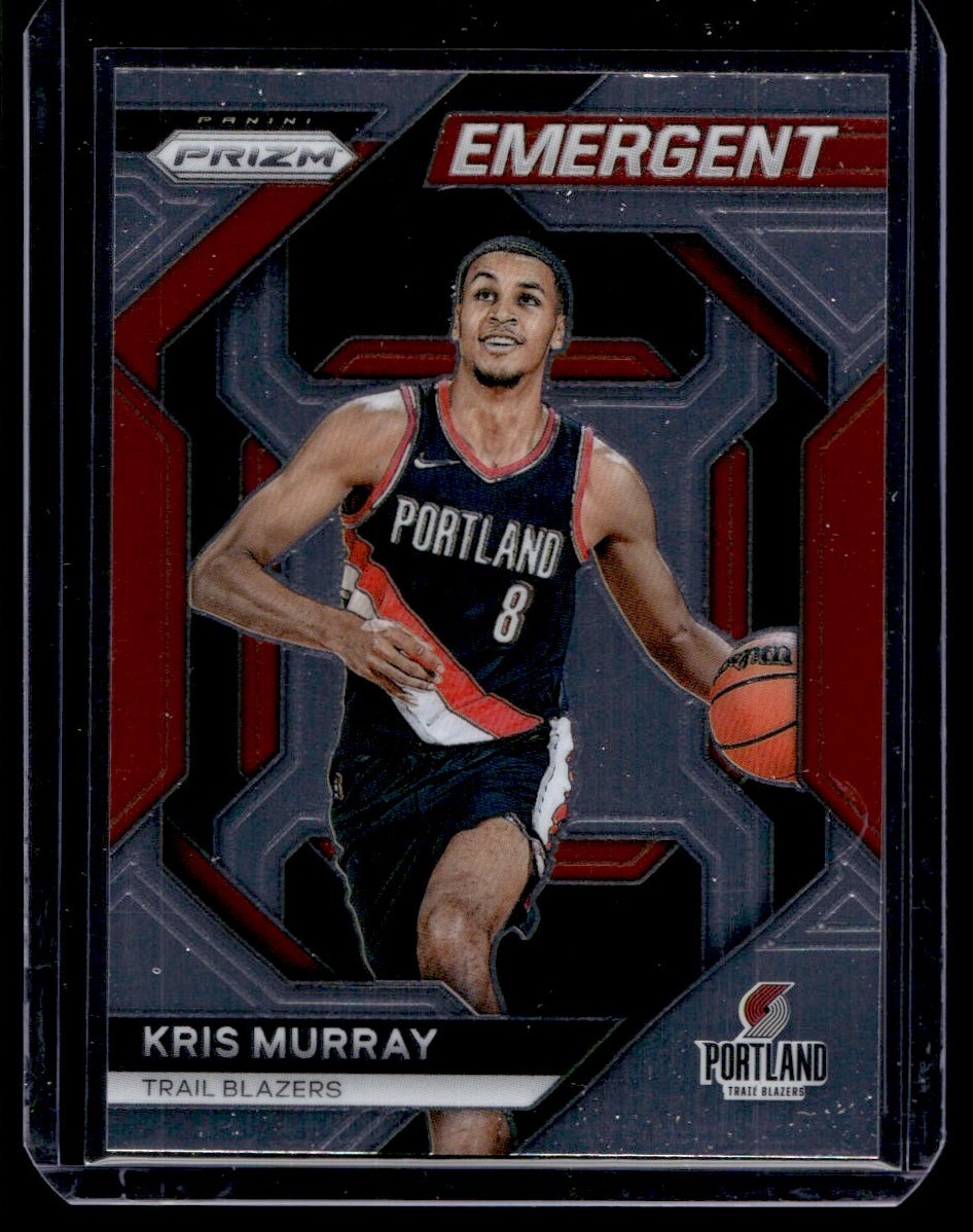 2023-24 Panini Prizm Emergent Kris Murray Rookie A3 Portland Trail Blazers #11