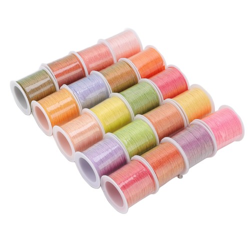 Jewelry Making 55 Yard 20 Colors Waxed Polyester Thread - Cut to Size - Picture 7 of 11