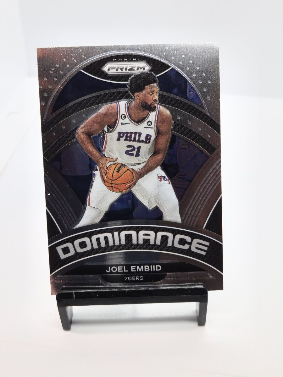 2022-23 Panini Prizm Joel Embiid Dominance Philadelphia 2022-23 Panini Prizm Joel Embiid Dominance Philadelphia