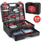 Tool Kit Set 510pcs Car Repair Daily Home Maintenance Garage Household Equipment
