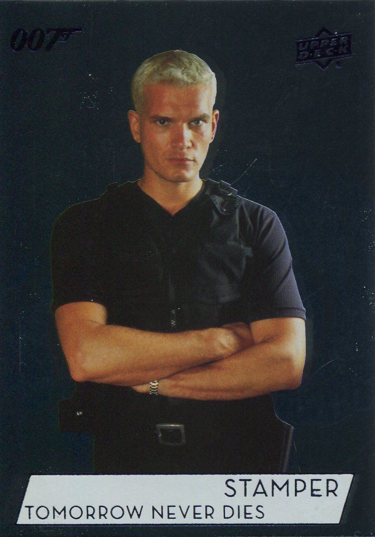 James Bond Collection Parallel Foil Base Card #48 Gotz Otto as