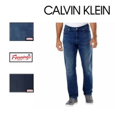 Calvin Klein CK Men’s Sits At Waist Straight Leg Stretch Jeans D31