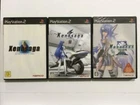 PS2 Xenosaga Episode I & II & III 3 game set Japan PlayStation 2