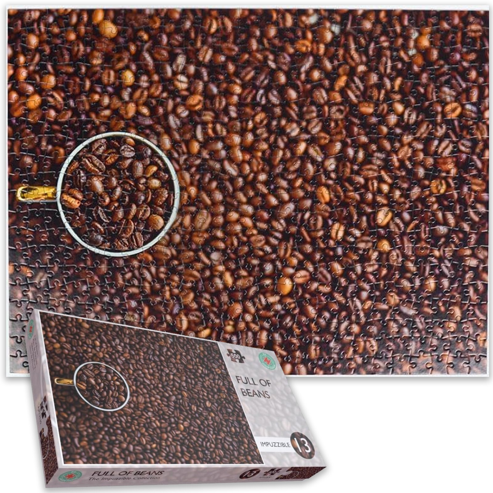 500 Piece Jigsaw Puzzle - Impuzzible - 50cm x 38cm - For Adults Teens Fun Gifts
