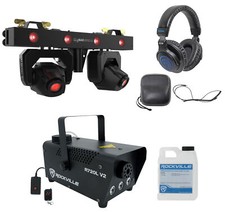 Chauvet DJ GIGBAR BRIDGE ILS Moving Heads Wash Lights Bar Bag Fogger Headphones