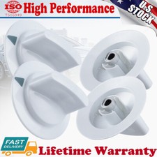 4x Dryer Timer Control Knob For GE Electric Hotpoint RCA WE1M652/AP3995164 White