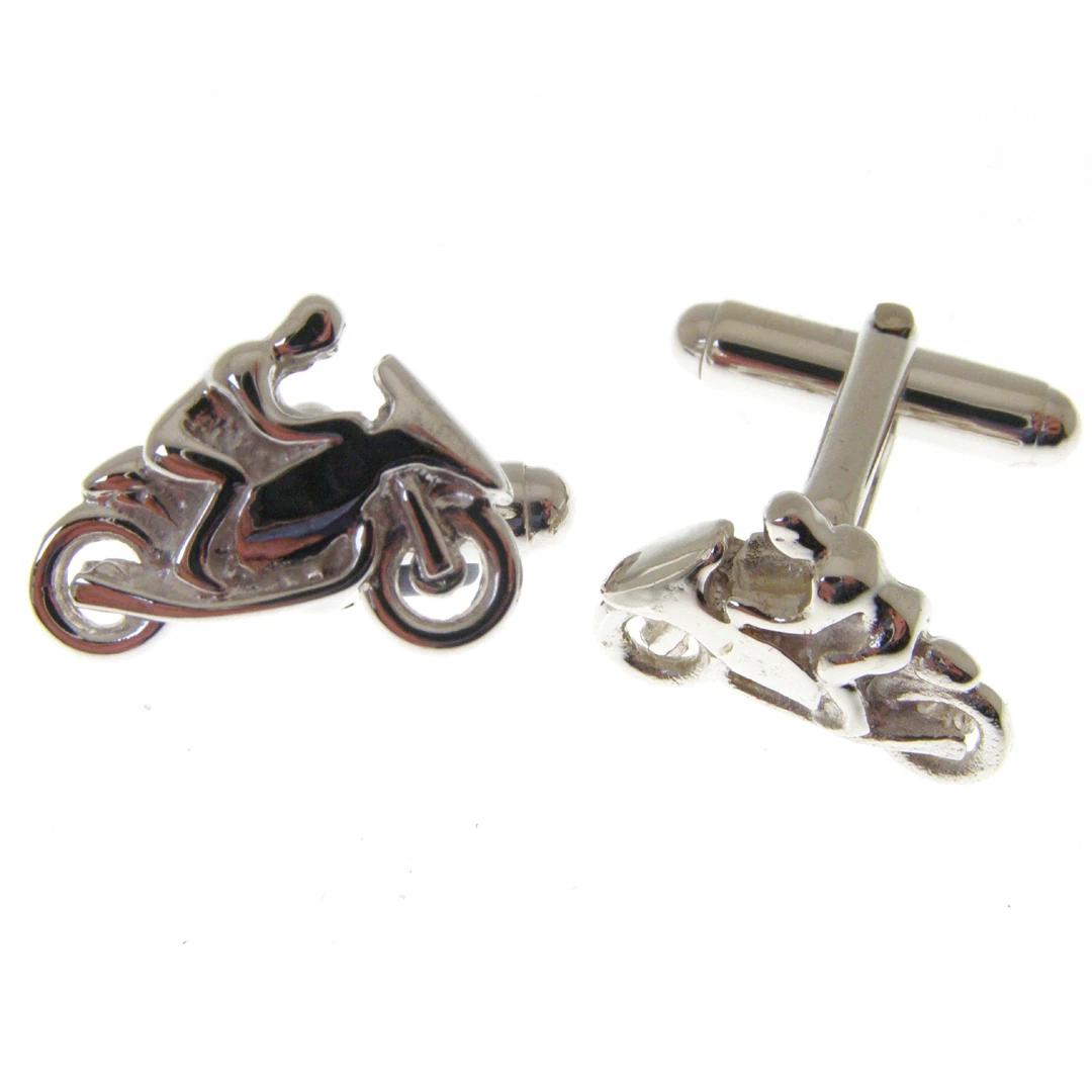 Sterling silver deals bicycle cufflinks