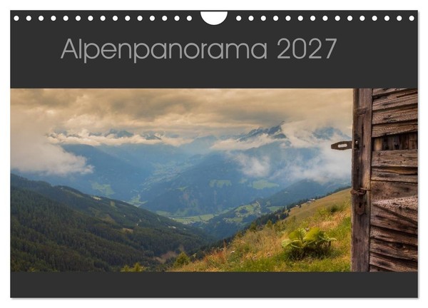 "Calendar 2027 · US Version · Alpenpanorama 2027 (Wall Calendar 2027 12\" × 8\" Lan"-image