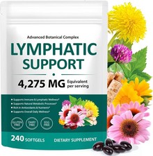 Lymphatic Drainage Supplements, 4275mg Lymph System Support Supplement for Women