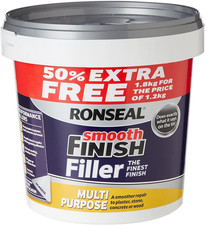 Smooth Finish Filler Multi-Purpose Ready Mixed 1.8Kg, White