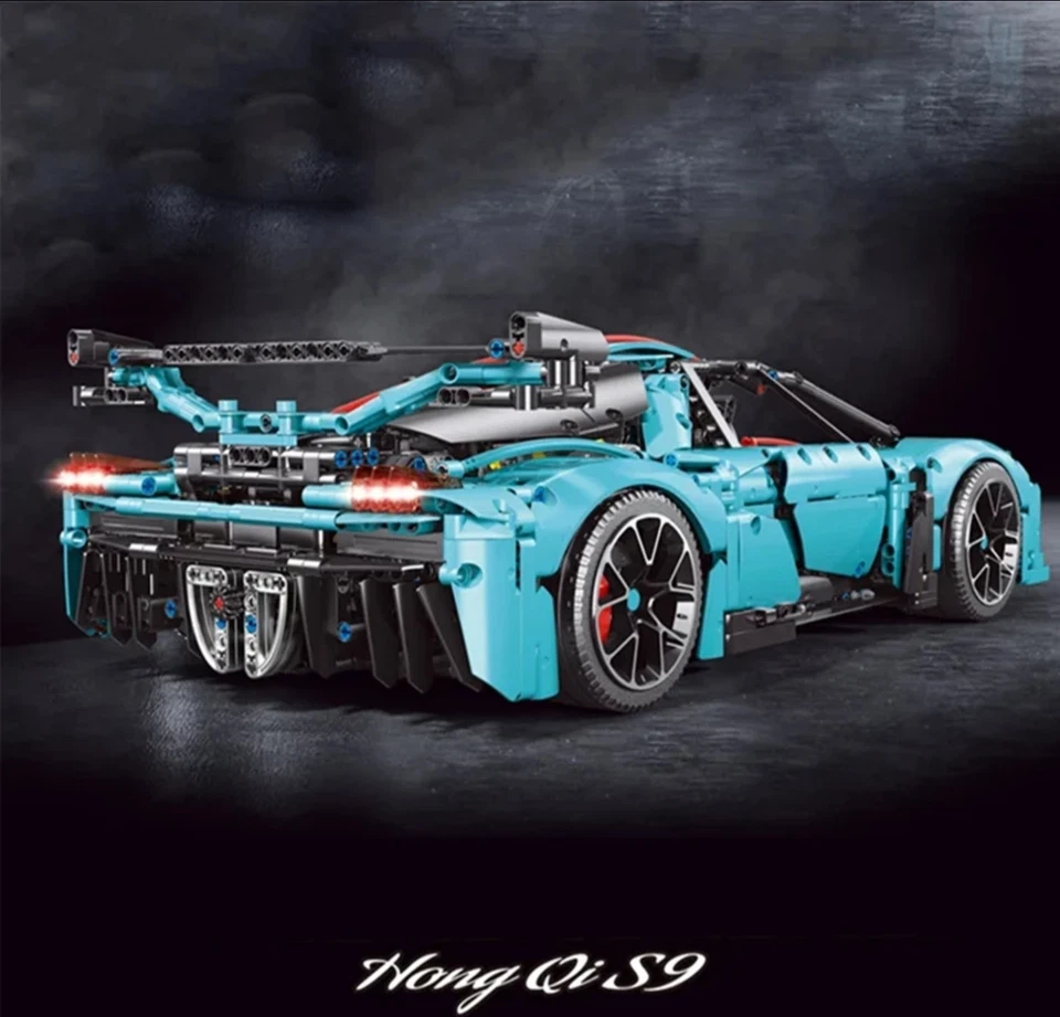 NISB - Motorized Hong Qi S9 Concept Hypercar Technic Set | 1:8 Scale | 3,501 pcs - Image 4 of 4