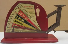 A  Very Nice Jiffy Way Manufacturing Company Egg Scale