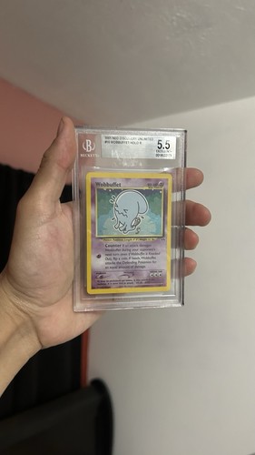 Wobbuffet (Unlimited) graded BGS 5.5 for sale on eBay