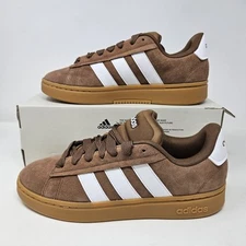 Men's Adidas Grand Court Alpha 00s Casual Shoes / Brown Gum / JH9730 / Size 9.5