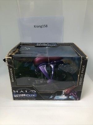 Halo Action clix Banshee. Miniaturfahrzeug.Karton beschädigt. (SL1)