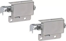 Schrankaufhänger Hängeschrank Haken vernickelt 53 mm 2 stück Möbelaufhänger