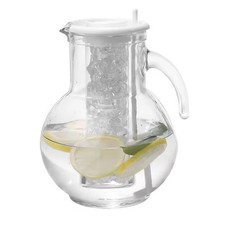 Gourmet Display JC100 Small .5 Gallon Glass Pitcher with Ice Core