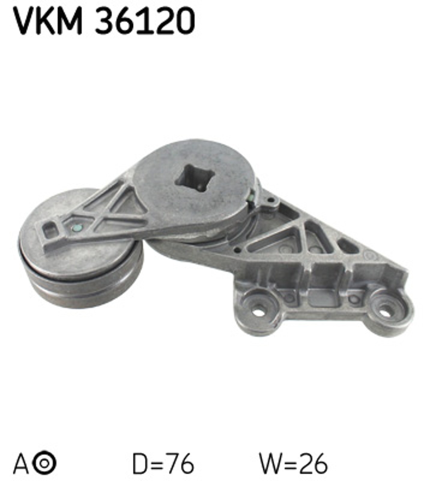 Riemenspanner Keilrippenriemen Skf Vkm 36120 FüR Volvo Renault Laguna S70 960 1-image