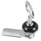 1 Set Cam Lock With Triangle Socket Key Community Rubbish Bin Key Metal Triangul