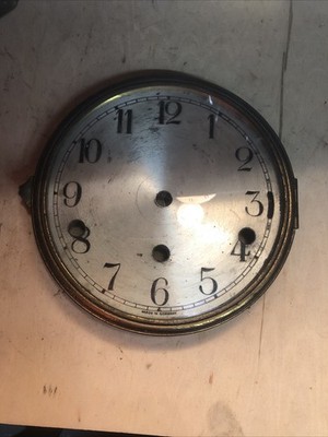 Vintage Kienzle Mantle Clock Face Bezel Glass PARTS REPAIR
