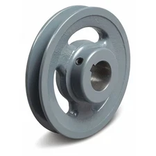 Zoro Select Bk501 1 In Fixed Bore 1 Groove V-Belt Pulley 4.75 In Od