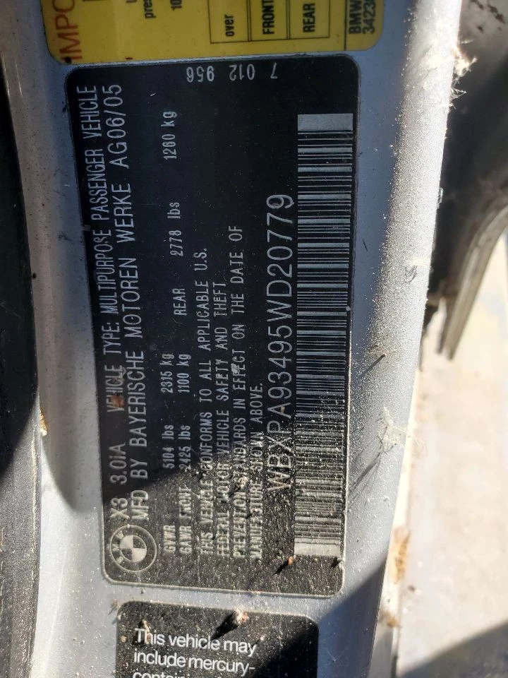 Used Alternator fits: 2005 Bmw X3 150 amp Grade A Foto 3 de 4