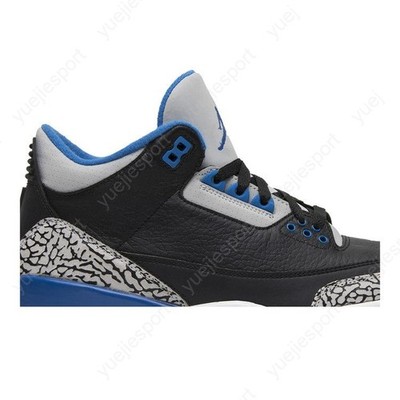 Size 9.5 - Air Jordan 3 Retro Sport Blue for sale online | eBay